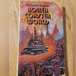 Vintage SCI-Fi Roller Coaster World by Kenneth Bulmer PB 1st Ace 1972